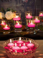 10pcs Pink Water Floating Candles - Perfect for Weddings, Home & Aromatherapy - candletown.net